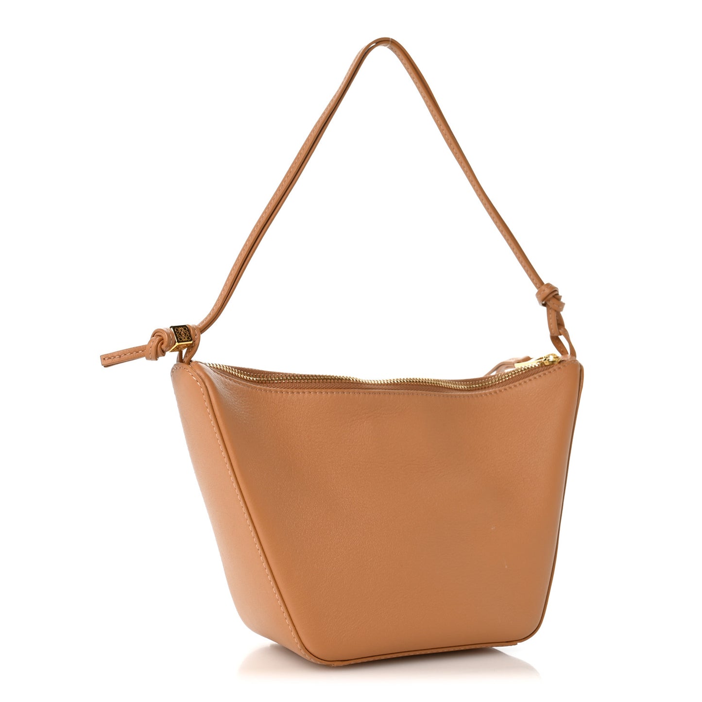 Calfskin Mini Hammock Hobo Warm Desert