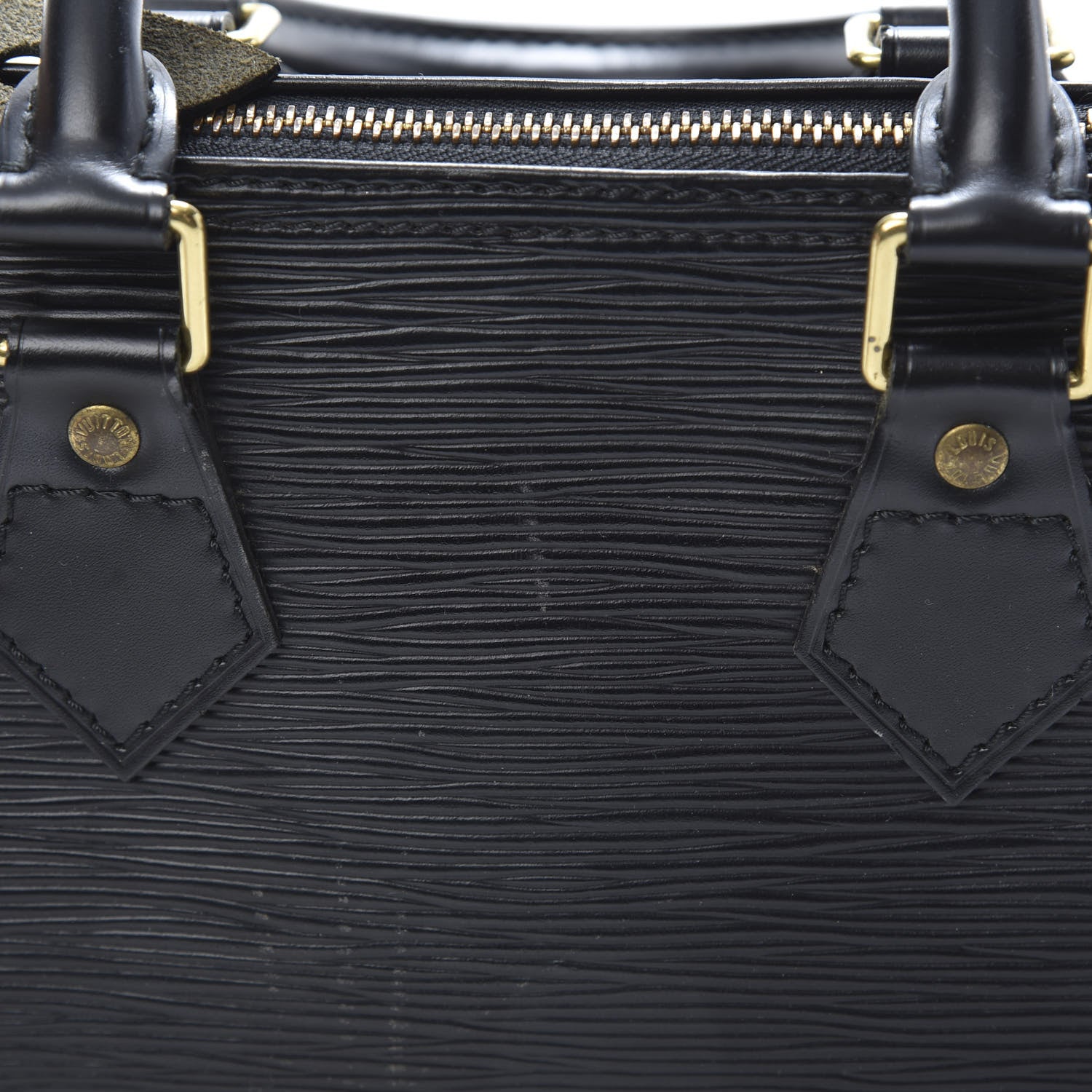Louis Vuitton Epi Speedy 25 Black 14 of 16