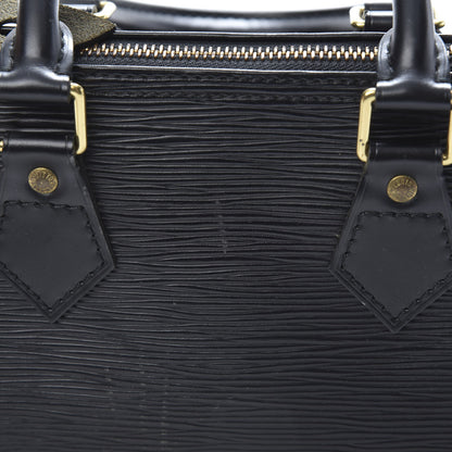 Louis Vuitton Epi Speedy 25 Black 14 of 16