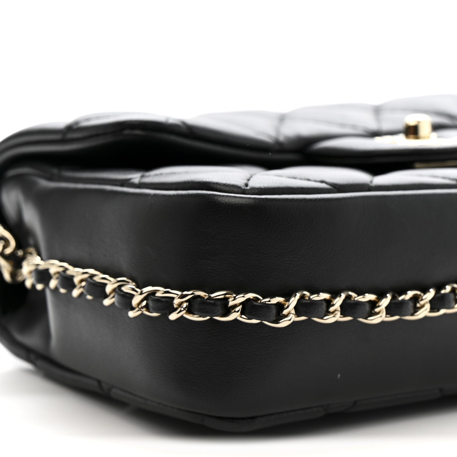 Chanel Lambskin Quilted Small My Precious Flap Black 9 of 13