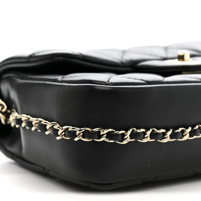Chanel Lambskin Quilted Small My Precious Flap Black 9 of 13