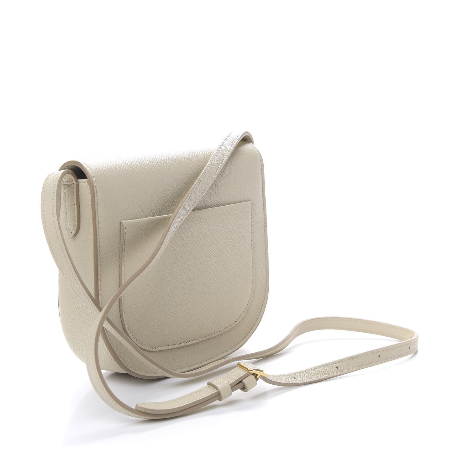 Grained Calfskin Small Trotteur Linen