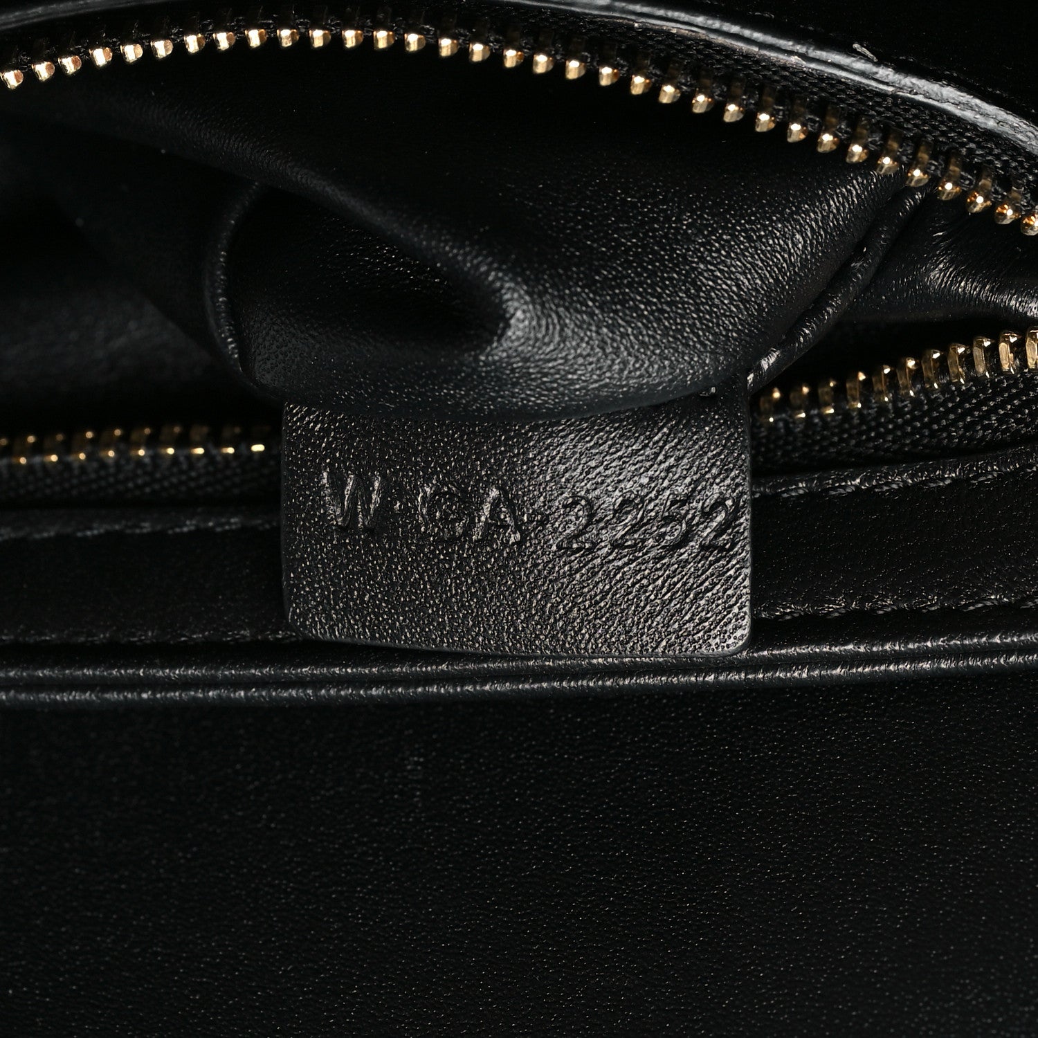 Celine Shiny Calfskin Teen Triomphe Black 7 of 10