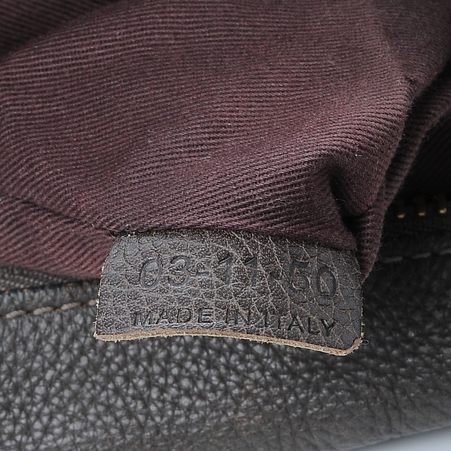 Chloe Calfskin Large Paraty Rock 7 of 19
