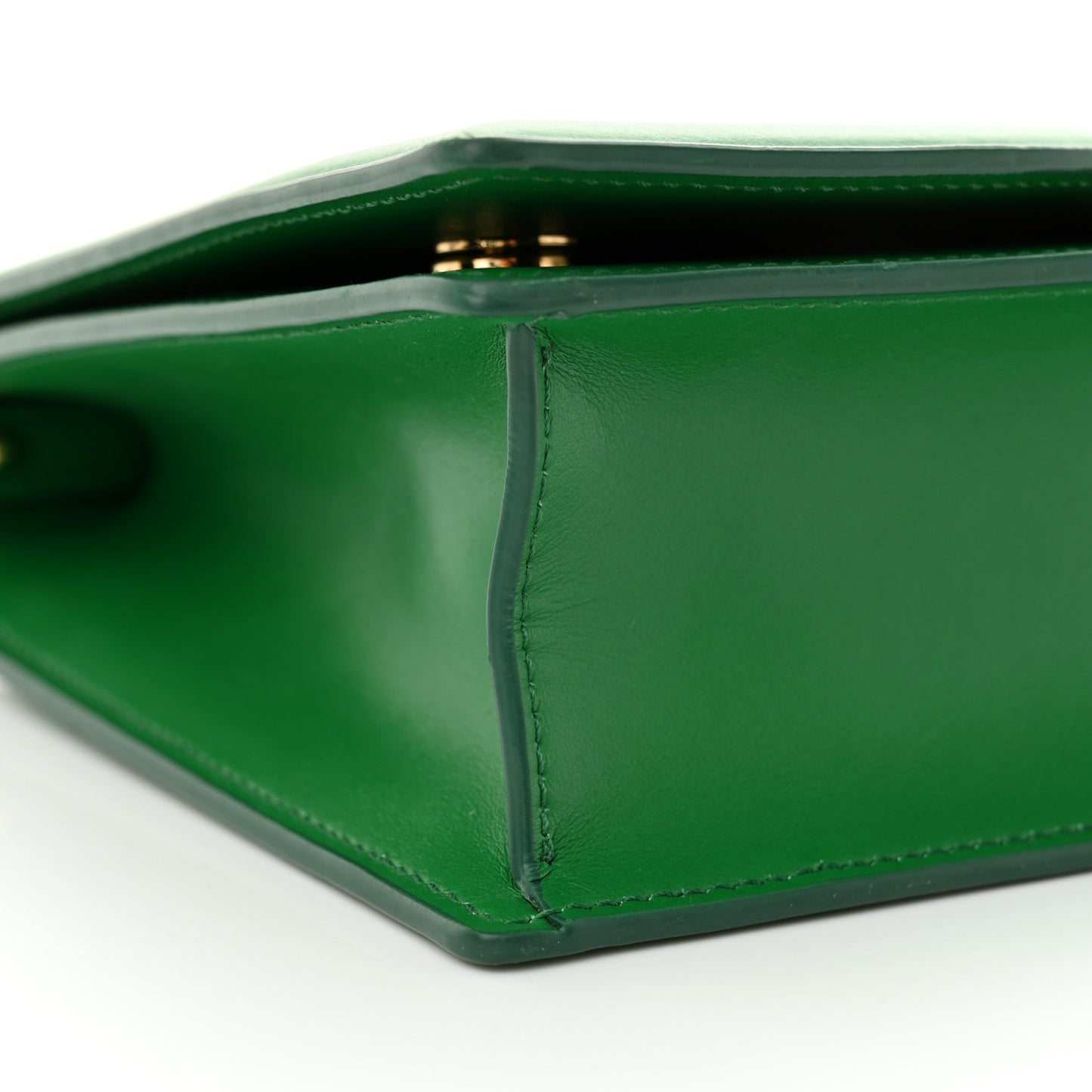 Calfskin DG Logo Flap Crossbody Bag Green