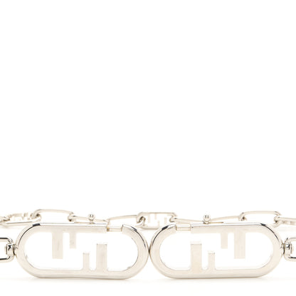 Fendi Metal O'Lock Strap You Silver 3 of 4
