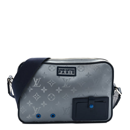 Louis Vuitton Monogram Alpha Messenger Satellite Silver 1 of 8