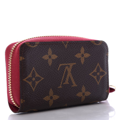 Louis Vuitton Monogram Zippy Multicartes Fuchsia 3 of 7