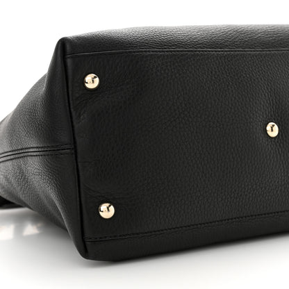 Gucci Cellarius Calfskin Small Soho Top Handle Satchel Black 9 of 11