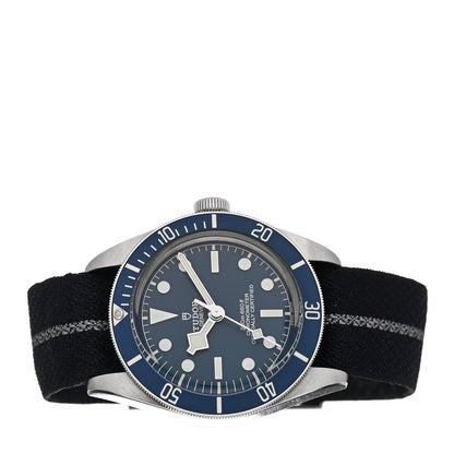 TUDOR Stainless Steel Fabric 39mm Black Bay Automatic Watch Blue 79030B 2 of 6