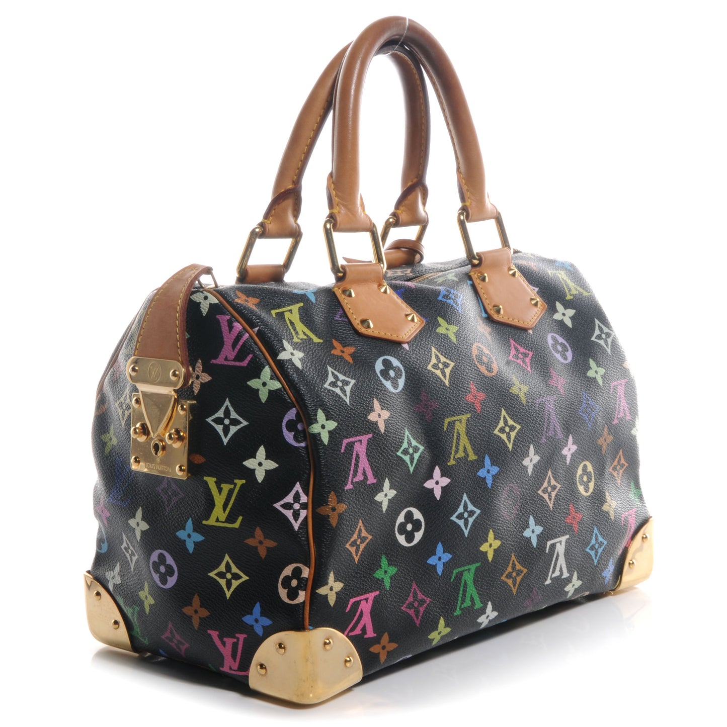 Monogram Multicolor Speedy 30 Black