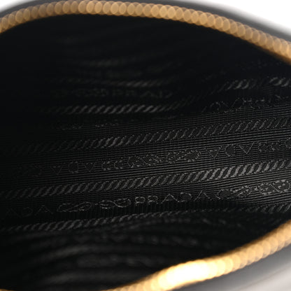 Prada Soft Lux Calfskin Re-Edition 2005 Shoulder Bag Black 5 of 11