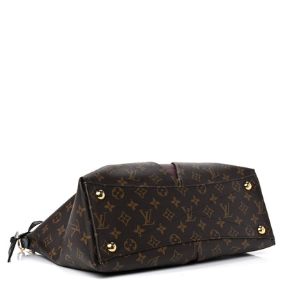 Louis Vuitton Monogram V Tote MM Bordeaux 4 of 14