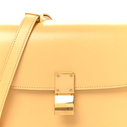 Celine Liege Calfskin Teen Classic Box Flap Bag Sand 6 of 8