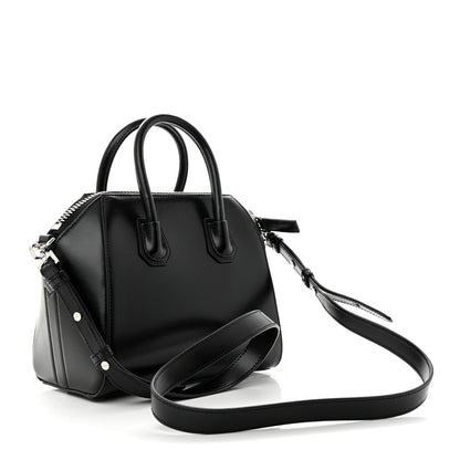 Givenchy Shiny Lord Calfskin Mini Antigona Black 3 of 12