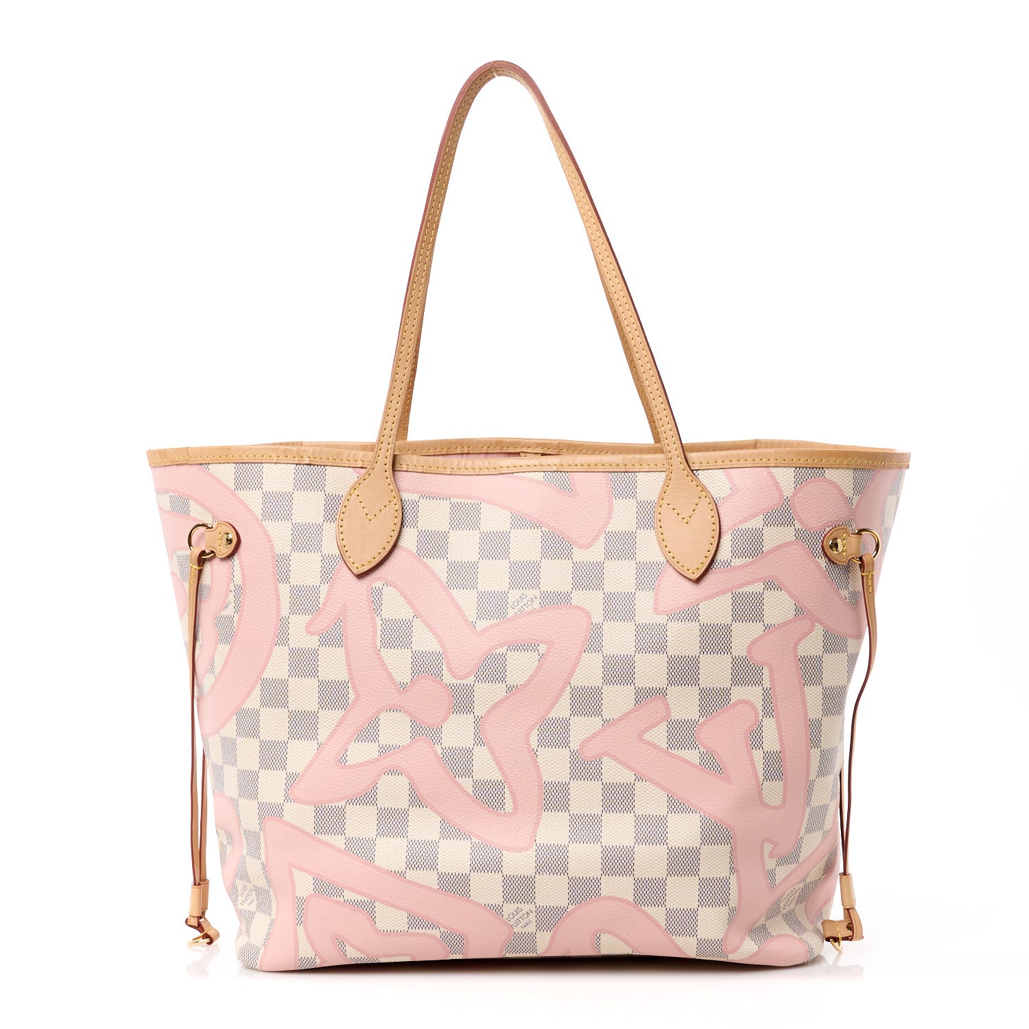 Louis Vuitton Damier Azur Tahitienne Neverfull MM 1 of 14