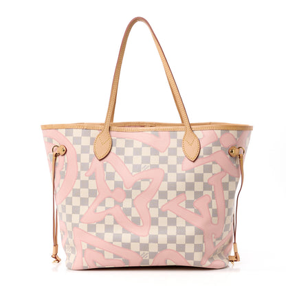 Louis Vuitton Damier Azur Tahitienne Neverfull MM 1 of 14