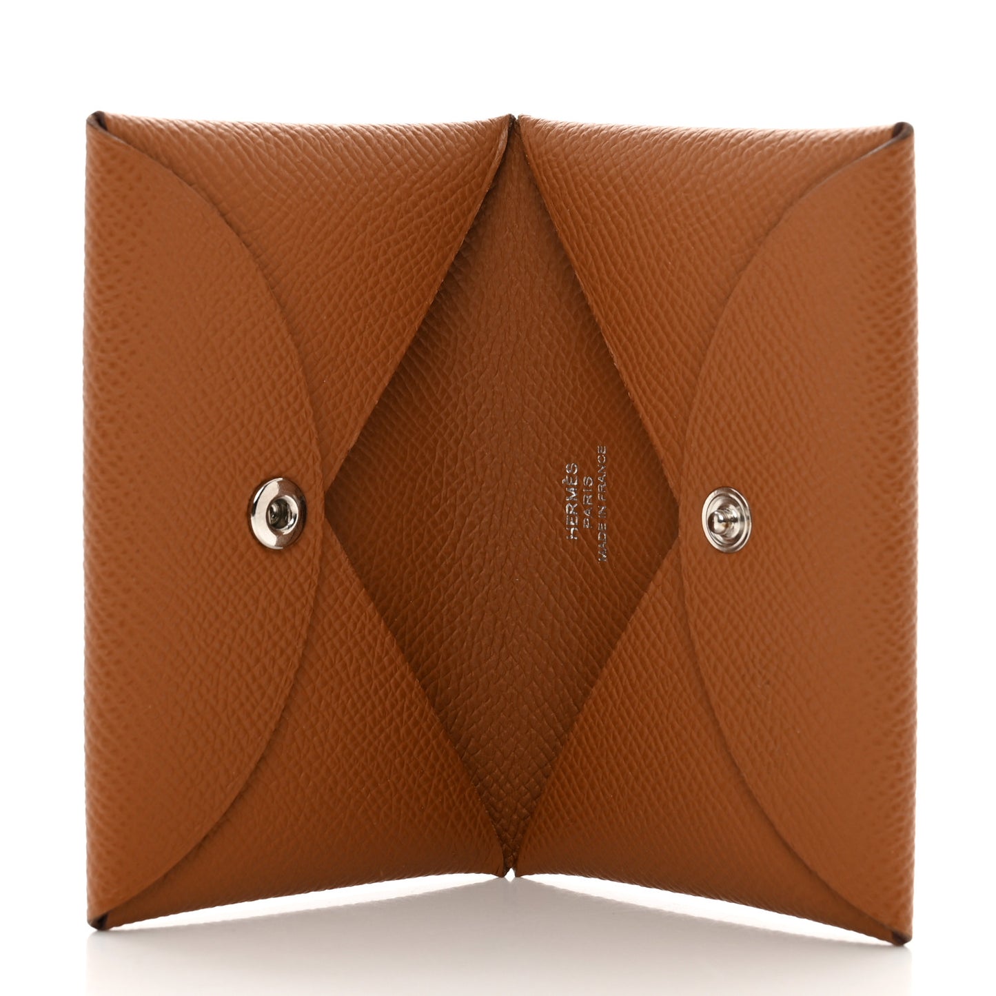 Epsom Calvi Card Case Gold