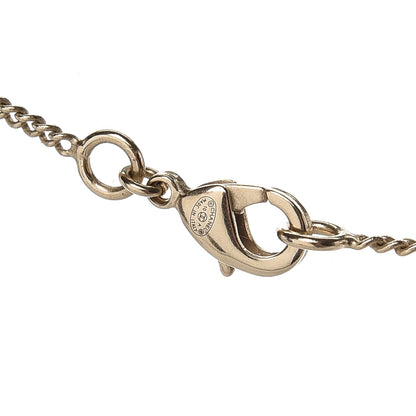 Chanel Resin CC Necklace Gold 5 of 5