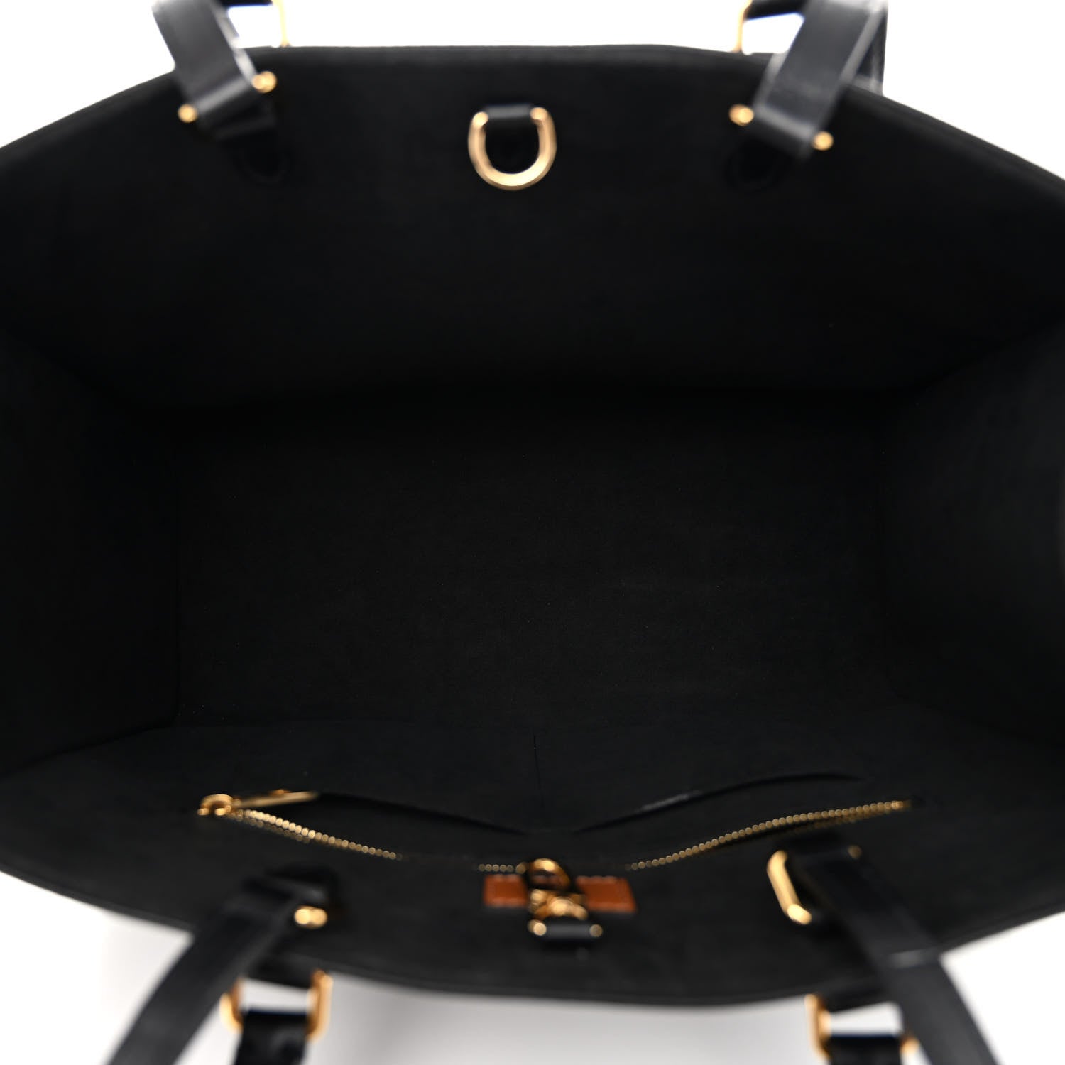 Louis Vuitton Empreinte Monogram Giant Wild At Heart Onthego MM Black 5 of 10