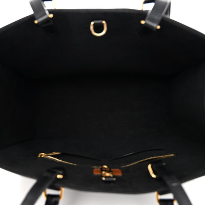 Louis Vuitton Empreinte Monogram Giant Wild At Heart Onthego MM Black 5 of 10