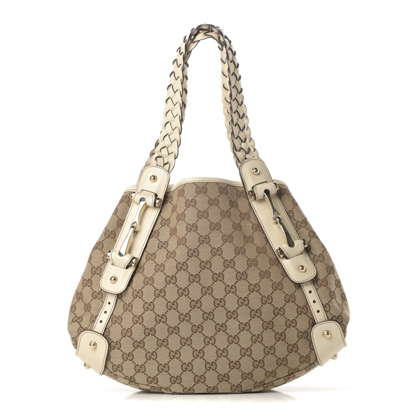 Monogram Small Pelham Shoulder Bag Off White