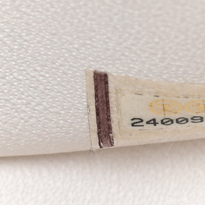 Chanel Calfskin Quilted Jumbo Double Flap White 6 of 8