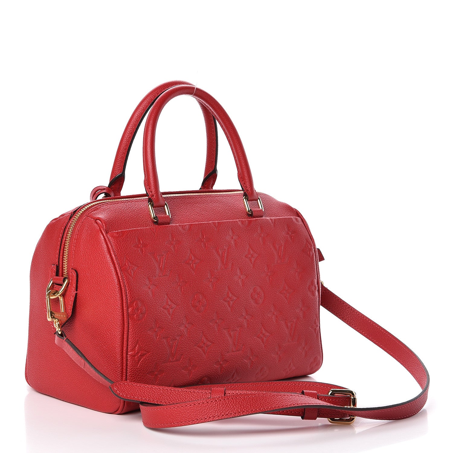 Louis Vuitton Empreinte Speedy Bandouliere 25 NM Scarlet 3 of 11