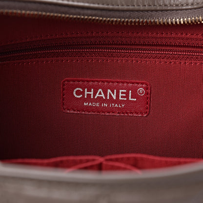 Chanel Aged Calfskin Quilted Medium Gabrielle Hobo Grey 6 of 10