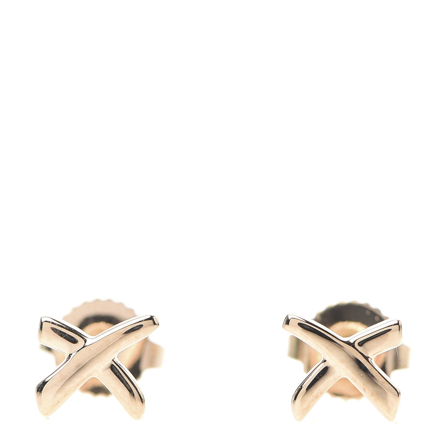 18K Rose Gold Mini Paloma's Graffiti X Earrings