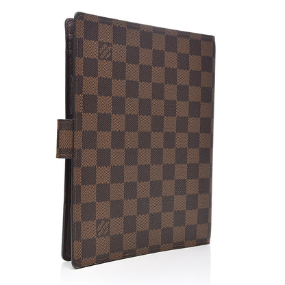 Louis Vuitton Damier Ebene Large Ring Agenda Cover 2 of 6