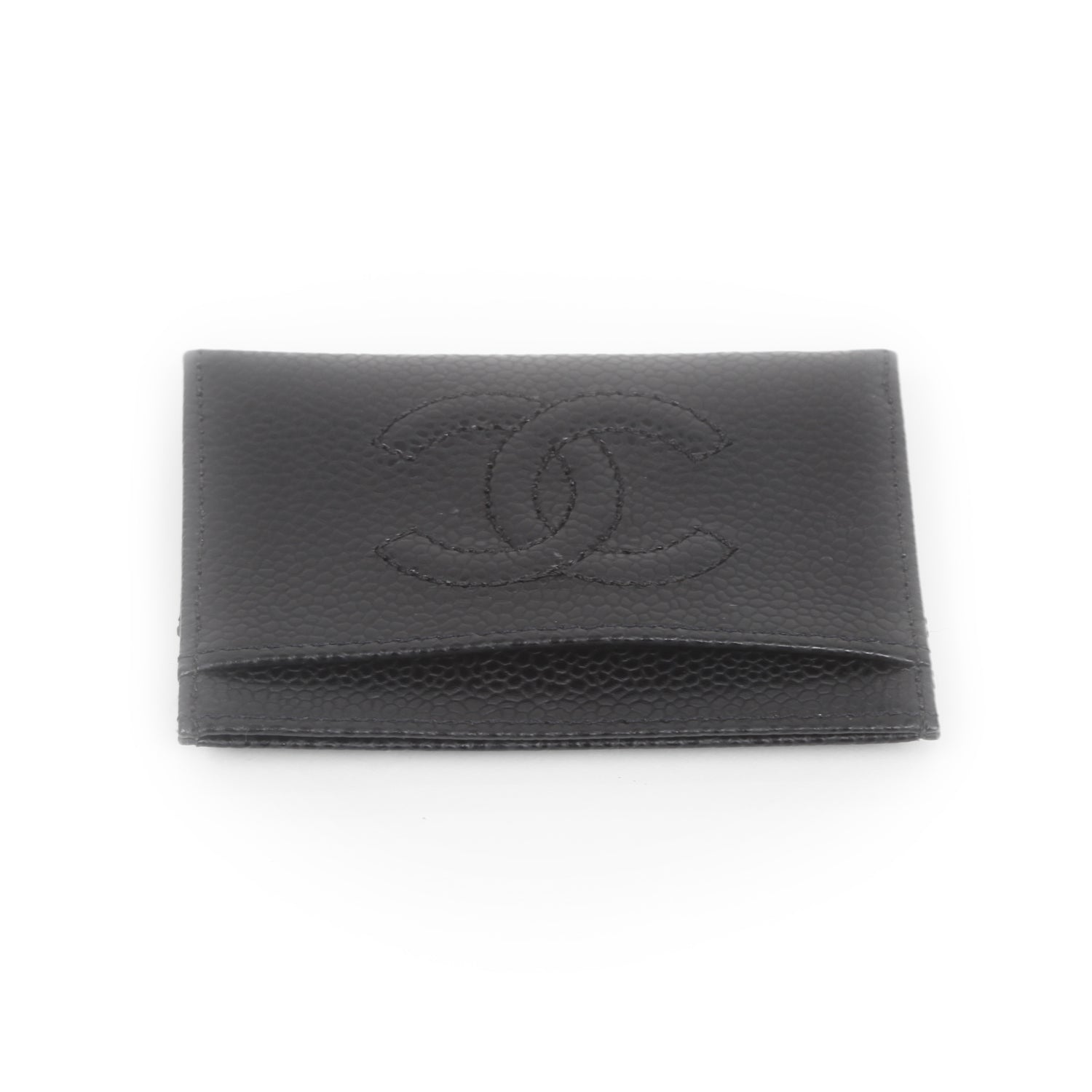 Chanel Caviar Card Holder Black 3 of 6