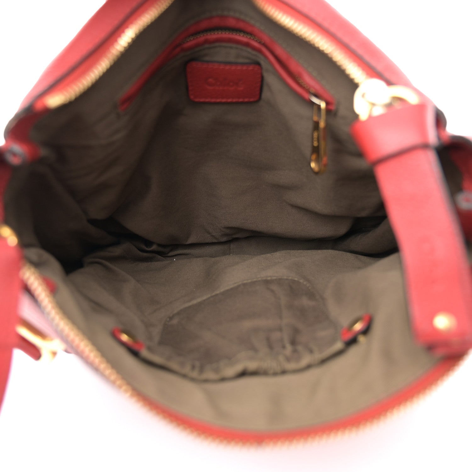 Chloe Calfskin Medium Marcie Satchel Red 5 of 18