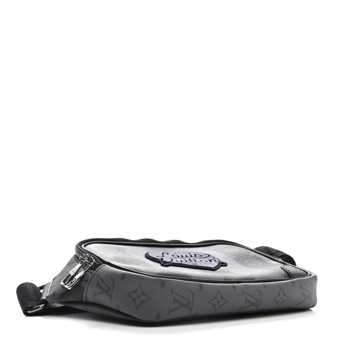 X NIGO Monogram Eclipse Stripes LV Heart Modular Sling Bag