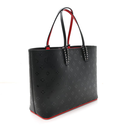 Christian Louboutin Calfskin Loubinthesky East West Cabata Tote Black 4 of 11