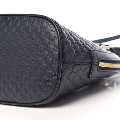 Gucci Soft Microguccissima Mini Dome Bag Blue 9 of 10