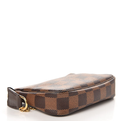 Louis Vuitton Damier Ebene Mini Pochette Accessories 4 of 8