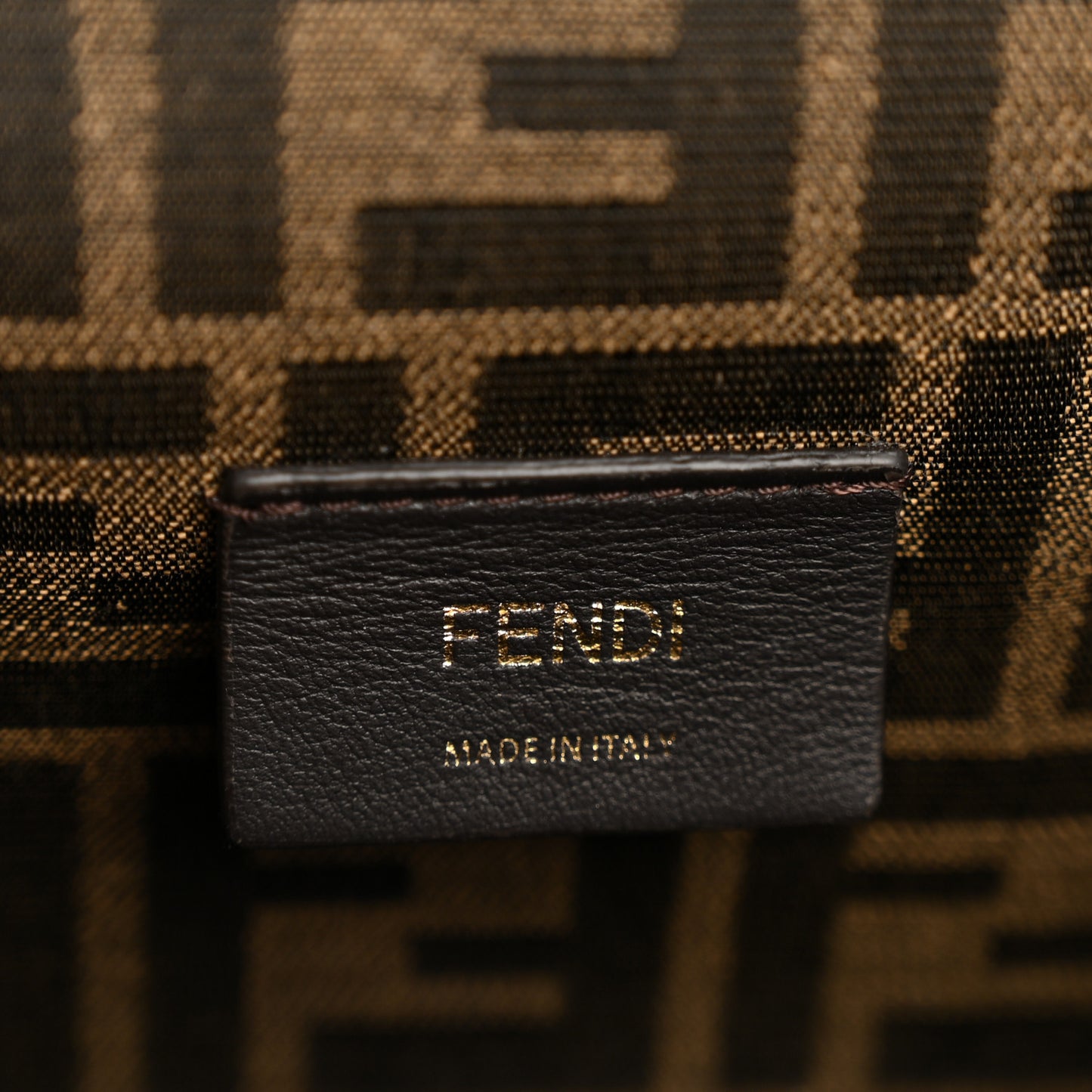 Shiny Nappa Small Fendi First Dove Gray