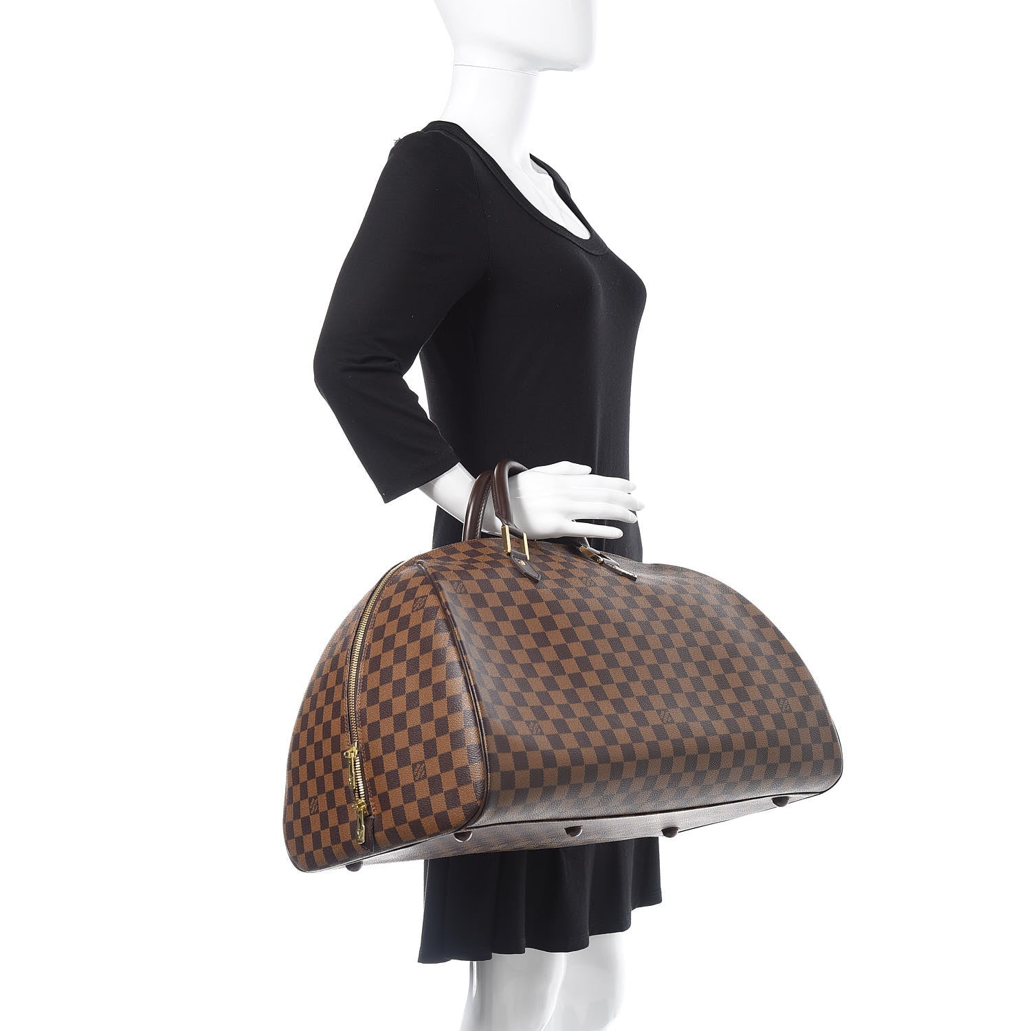Louis Vuitton Damier Ebene Ribera GM 2 of 14
