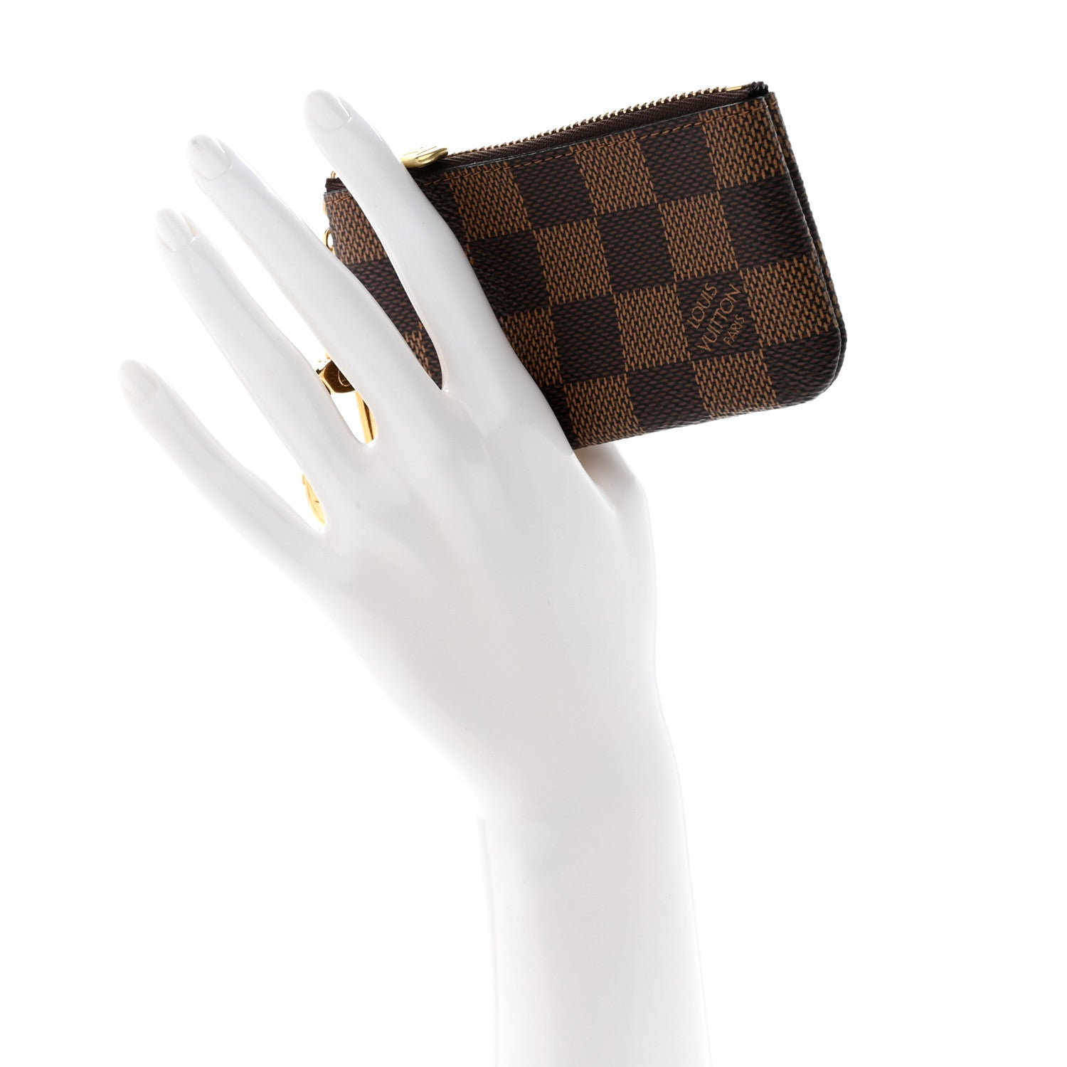 Louis Vuitton LOUIS VUITTON Damier Ebene Key Pouch 2 of 6