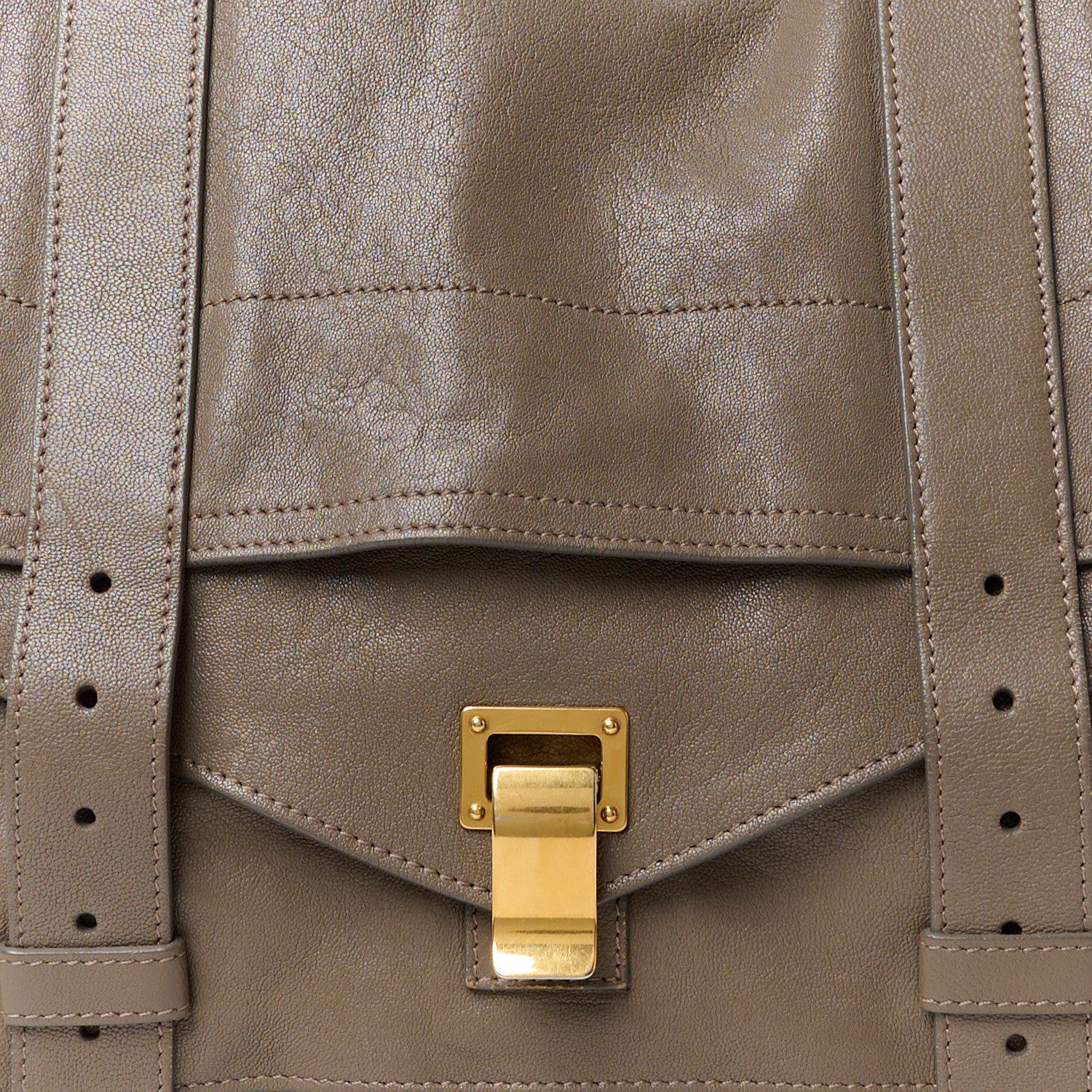 Proenza Schouler PROENZA SCHOULER Lambskin Medium PS1 Satchel Smoke 15 of 17