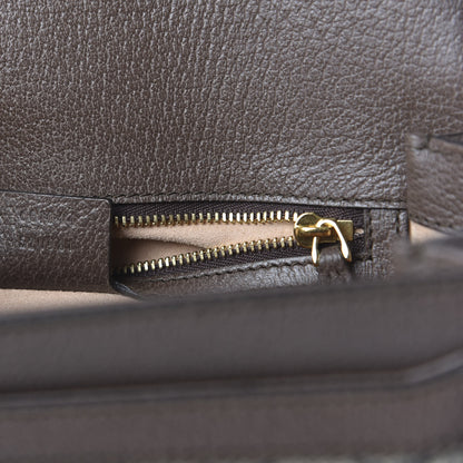 Gucci GG Supreme Monogram Web Small Ophidia Flap Messenger Bag Brown 9 of 10