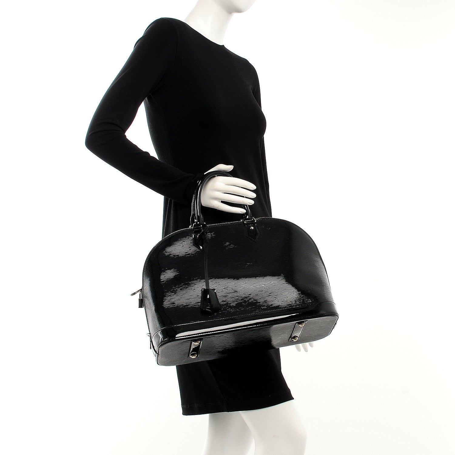 Louis Vuitton Electric Epi Alma GM Black 2 of 7