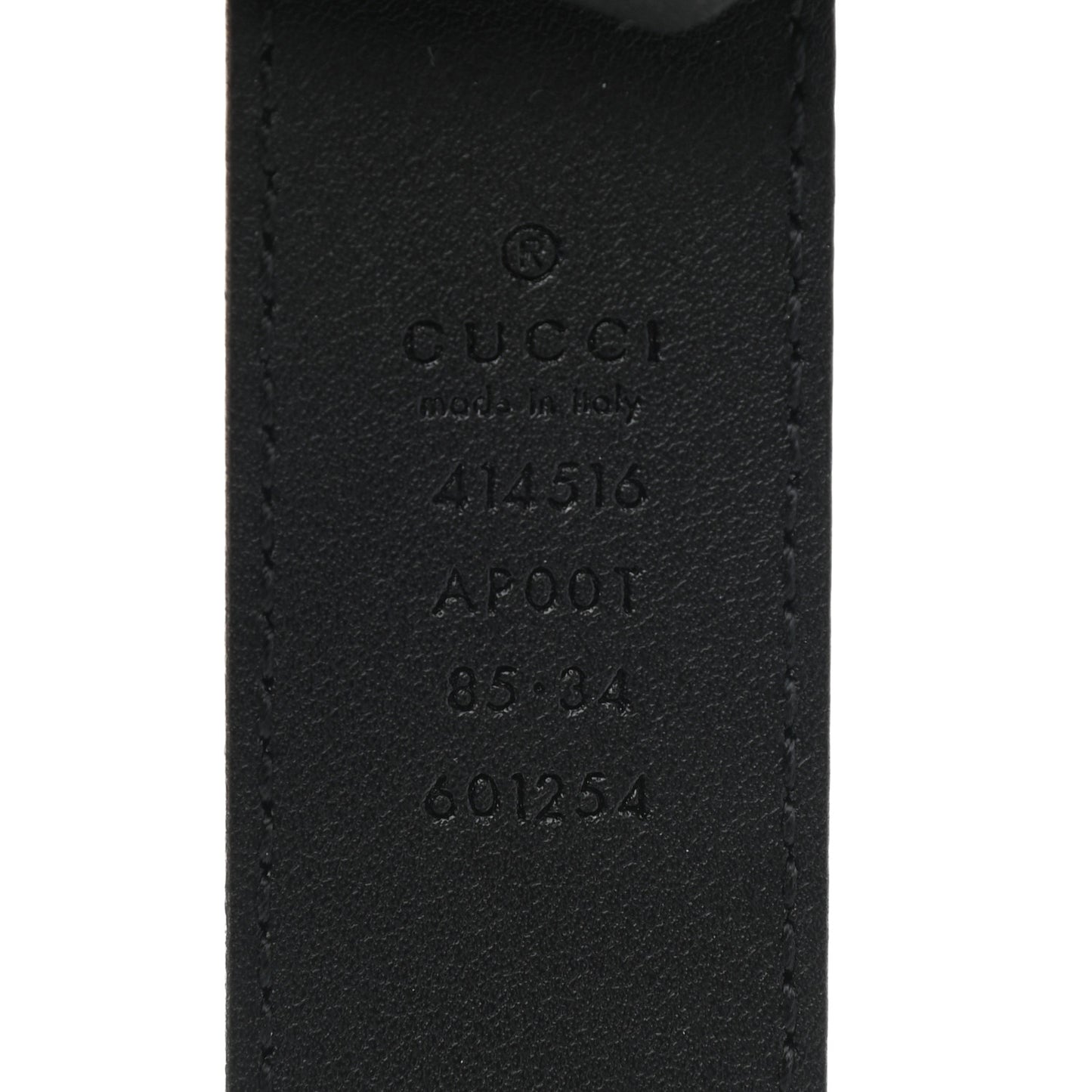 Calfskin Double G 30mm Belt 85 34 Black