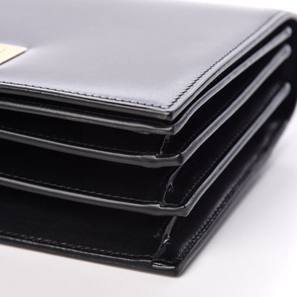Saint Laurent Smooth Calfskin Medium Domino Shoulder Bag Black 9 of 9