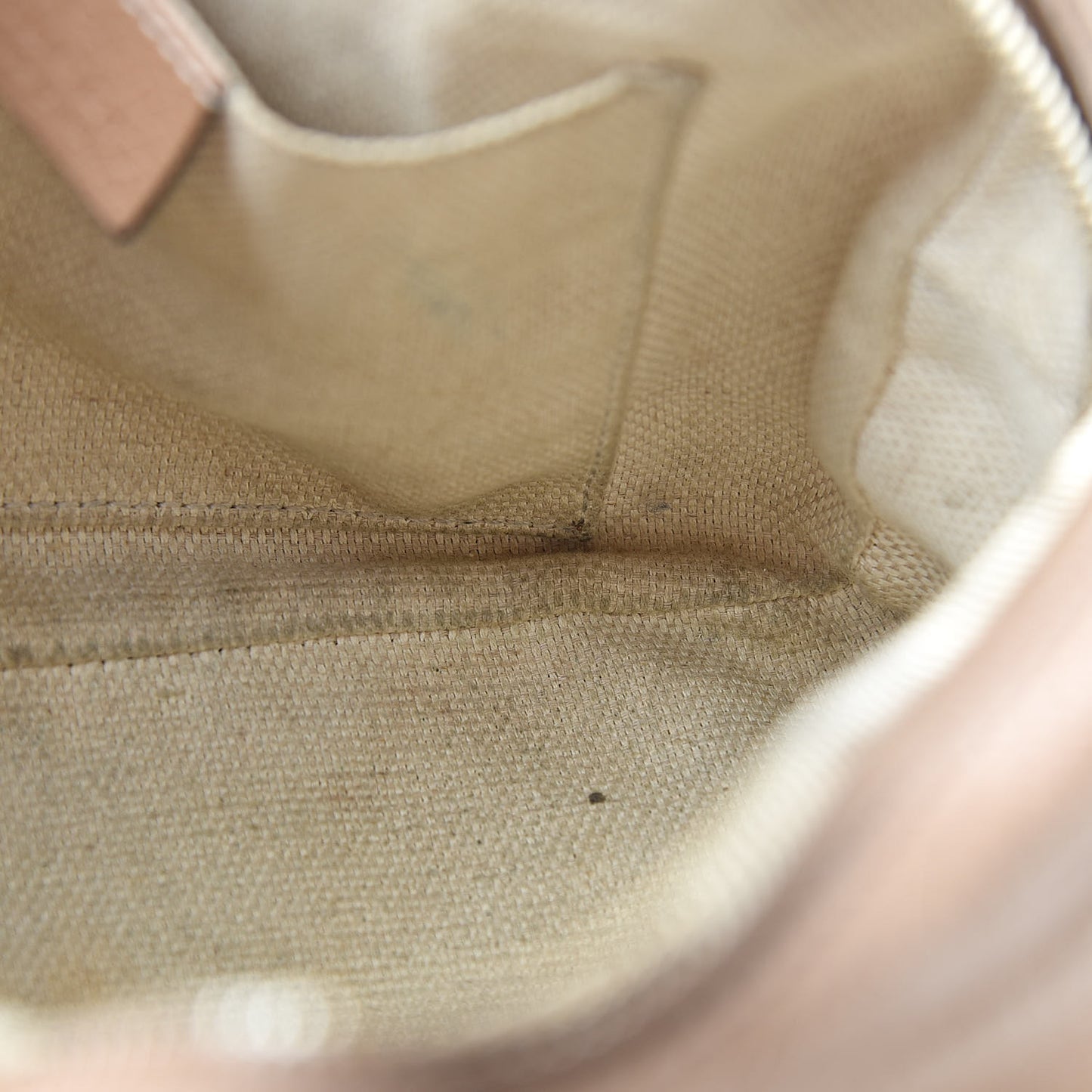 Pebbled Calfskin Small Soho Disco Bag Rose Beige
