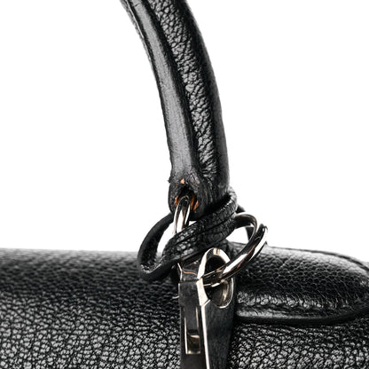 Hermes Chevre Mysore Kelly Sellier 28 Black 17 of 21