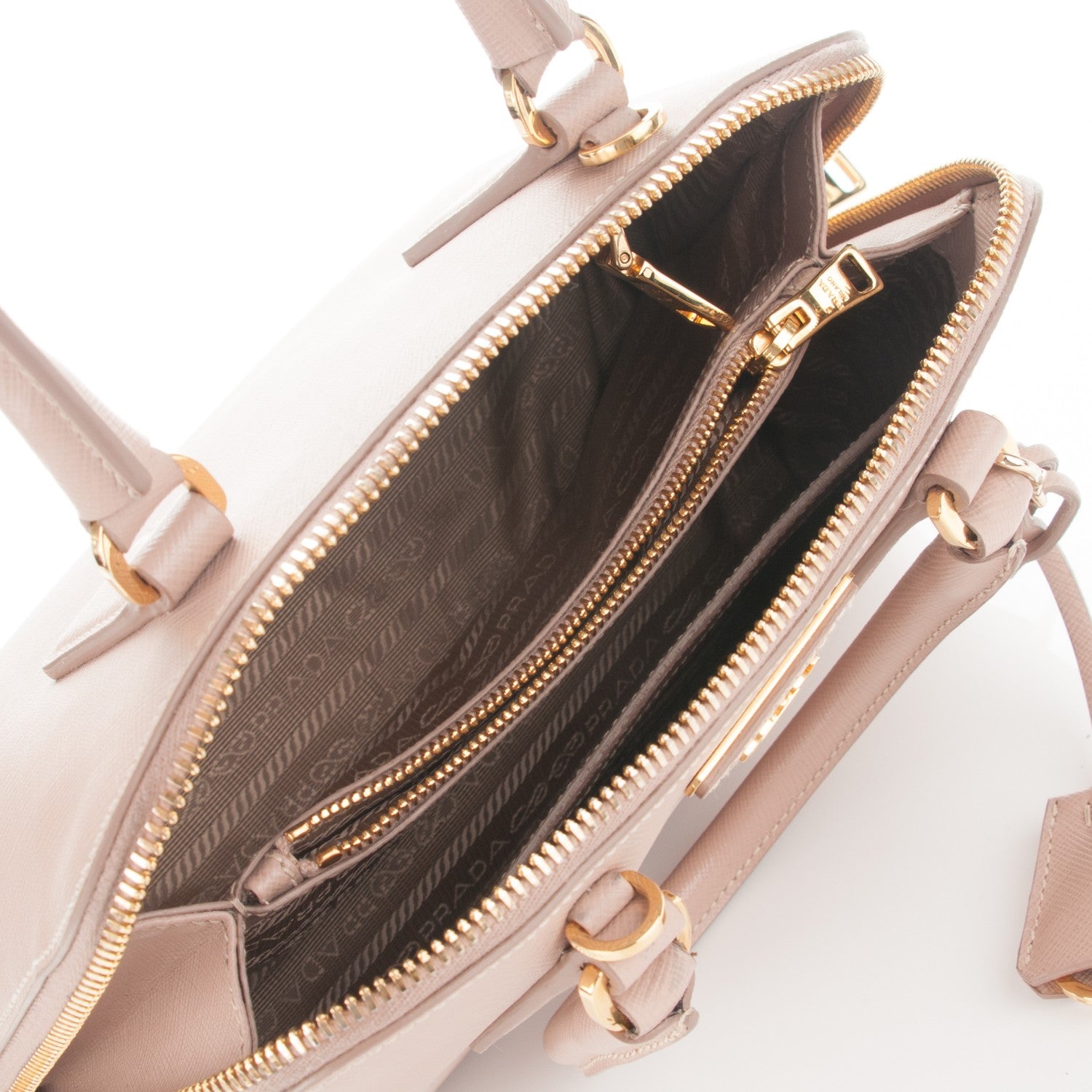 Prada Saffiano Lux Small Promenade Tote Cammeo 5 of 11
