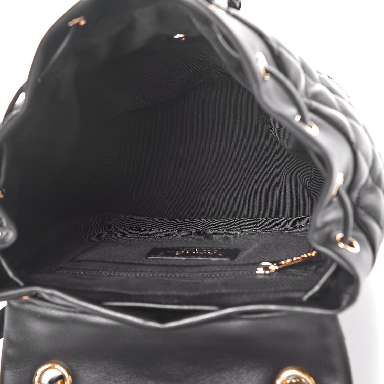 Chanel Calfskin Quilted Small Urban Spirit Backpack Black 5 of 8