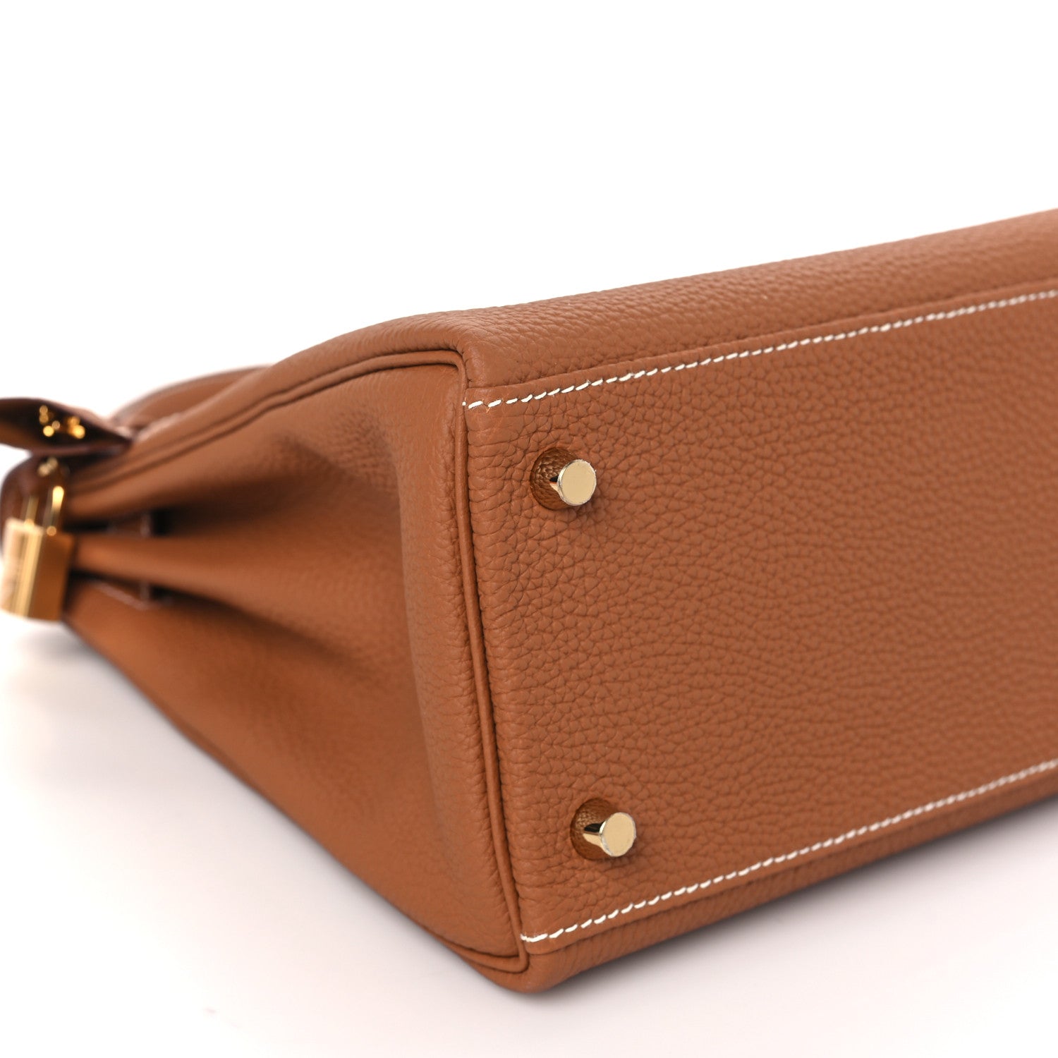 Hermes Togo Kelly Retourne 28 Gold 9 of 11